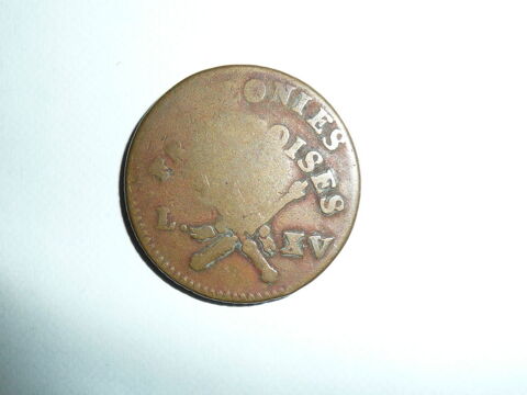 Colonies Fran�aises �cu Louis XV 1767 RF 49 Bordeaux (33)