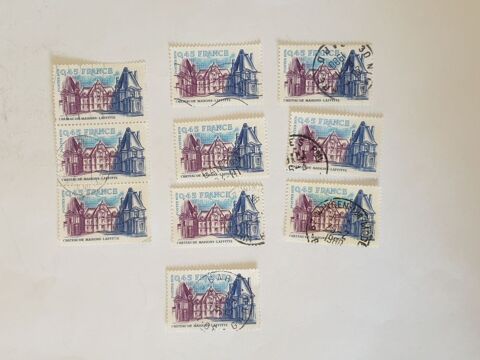 Timbre france Chteau de Maisons-Laffitte 1979- lot 0.60 eur 0 Marseille 9 (13)