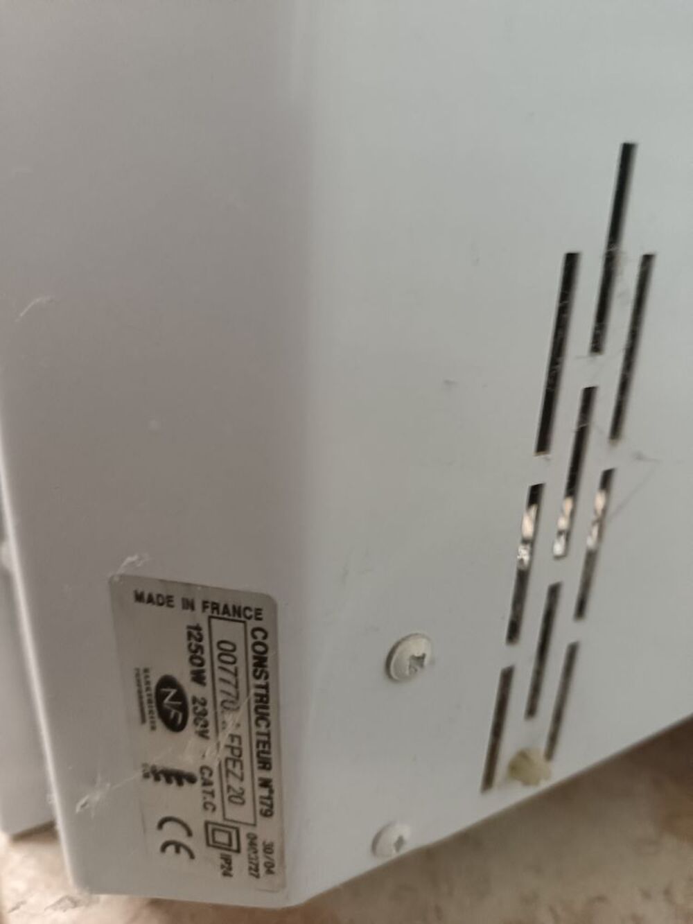radiateurs electriques Bricolage