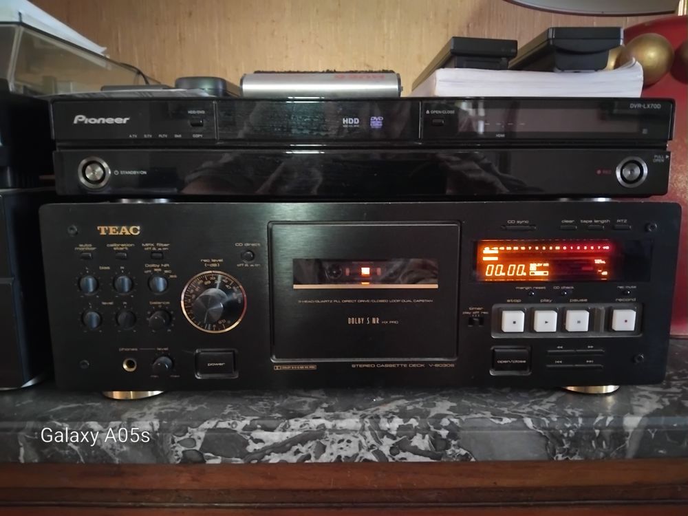 TEAC V-8030 S - PLATINE CASSETTE HAUT DE GAMME'-COMPLETE Audio et hifi
