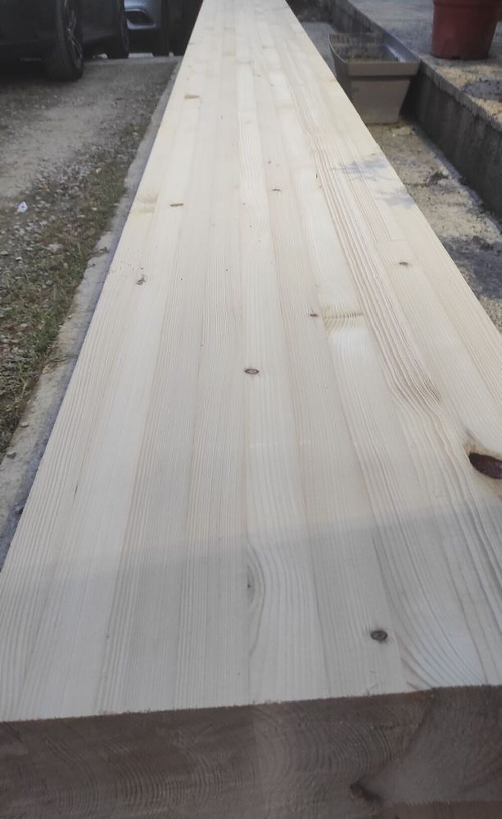 Poutres lamell&eacute; coll&eacute; 140 x 400 mm (4m) Bricolage