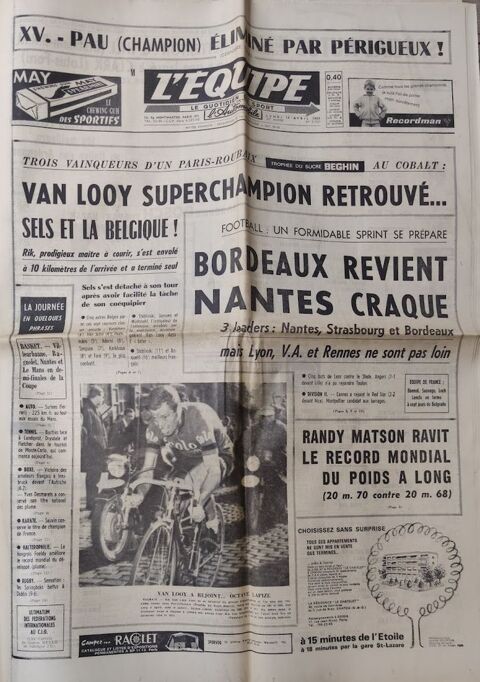 journaux l'quipe 16 Le Puy-en-Velay (43)