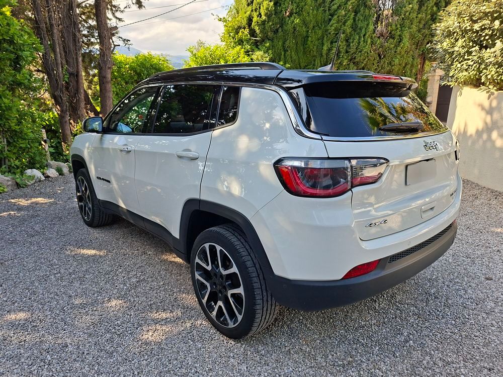 Compass Jeep compass 1.4l multiair 170cv 4x4 limited pack bva 2018 occasion 06150 Cannes La Bocca