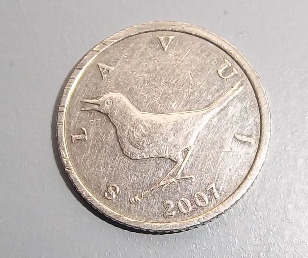 Pi&egrave;ce 1 Kuna 2007 