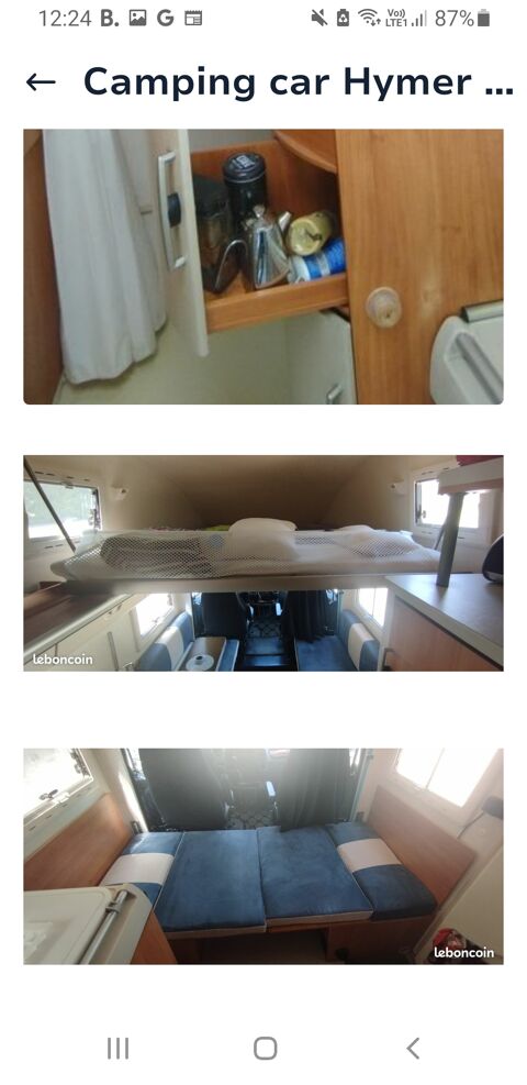 HYMER Camping car 2004 occasion Saint-Jouan-des-Guérets 35430