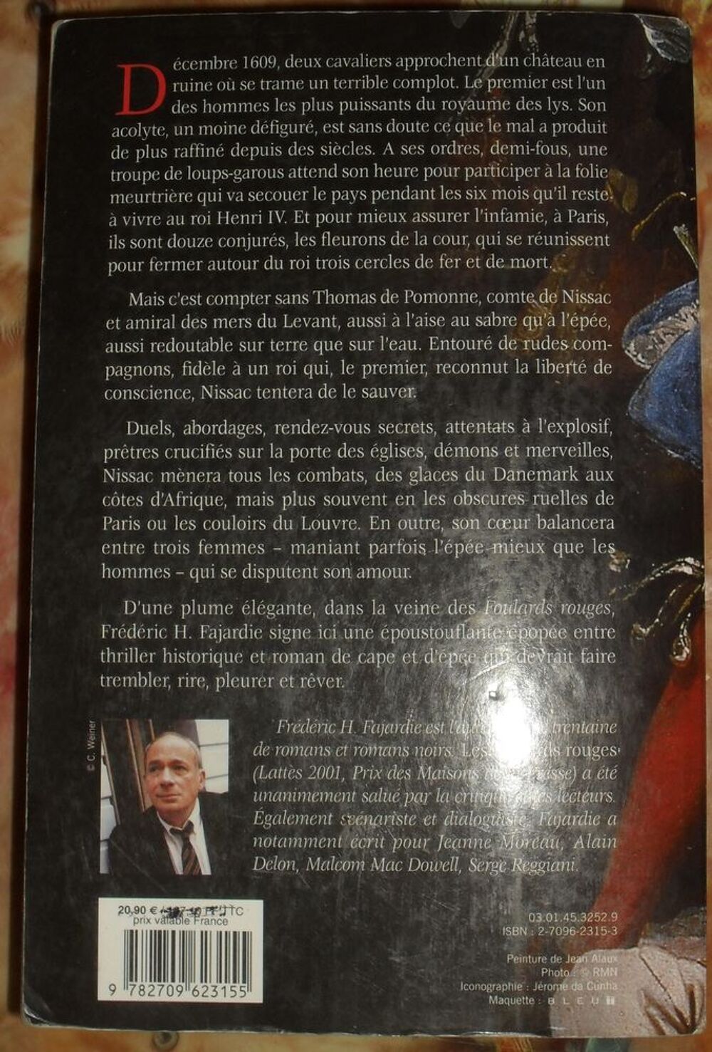 LE VOLEUR DE VENT de FR&Eacute;D&Eacute;RIC H. FAJARDIE Livres et BD