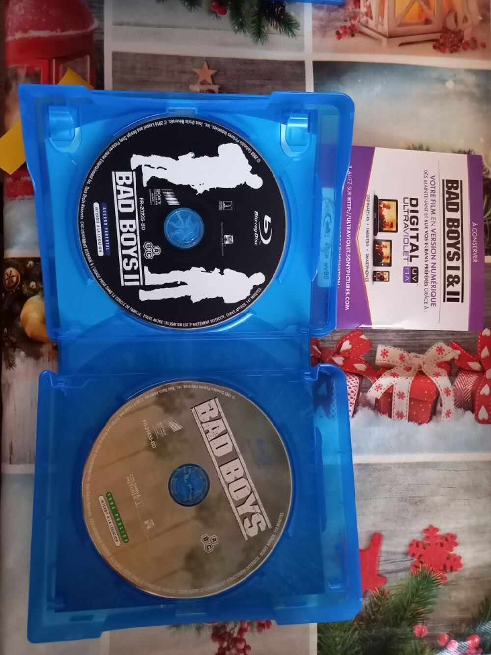 Blu-ray: Bad boys 1 &amp; 2, hulk, green lantern, wonder women.. DVD et blu-ray