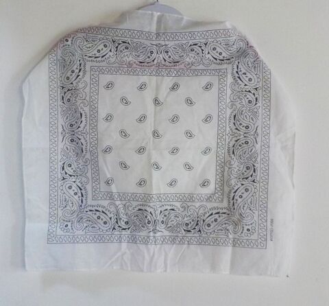 BANDANA BLANC AVEC DESSINS  5 Bubry (56)