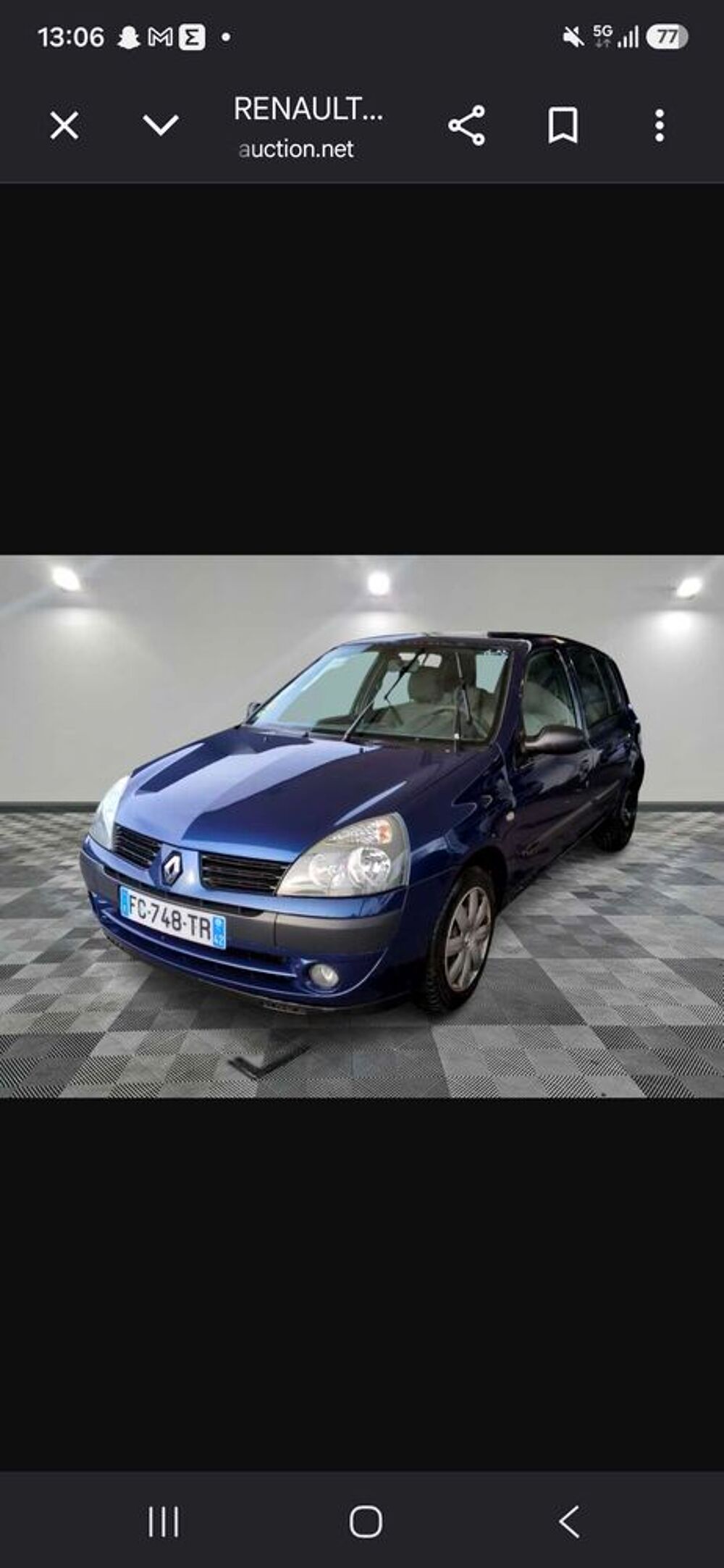 Clio II Clio 1.4 16v Confort Pack Clim Authentique 2003 occasion 69200 V&eacute;nissieux