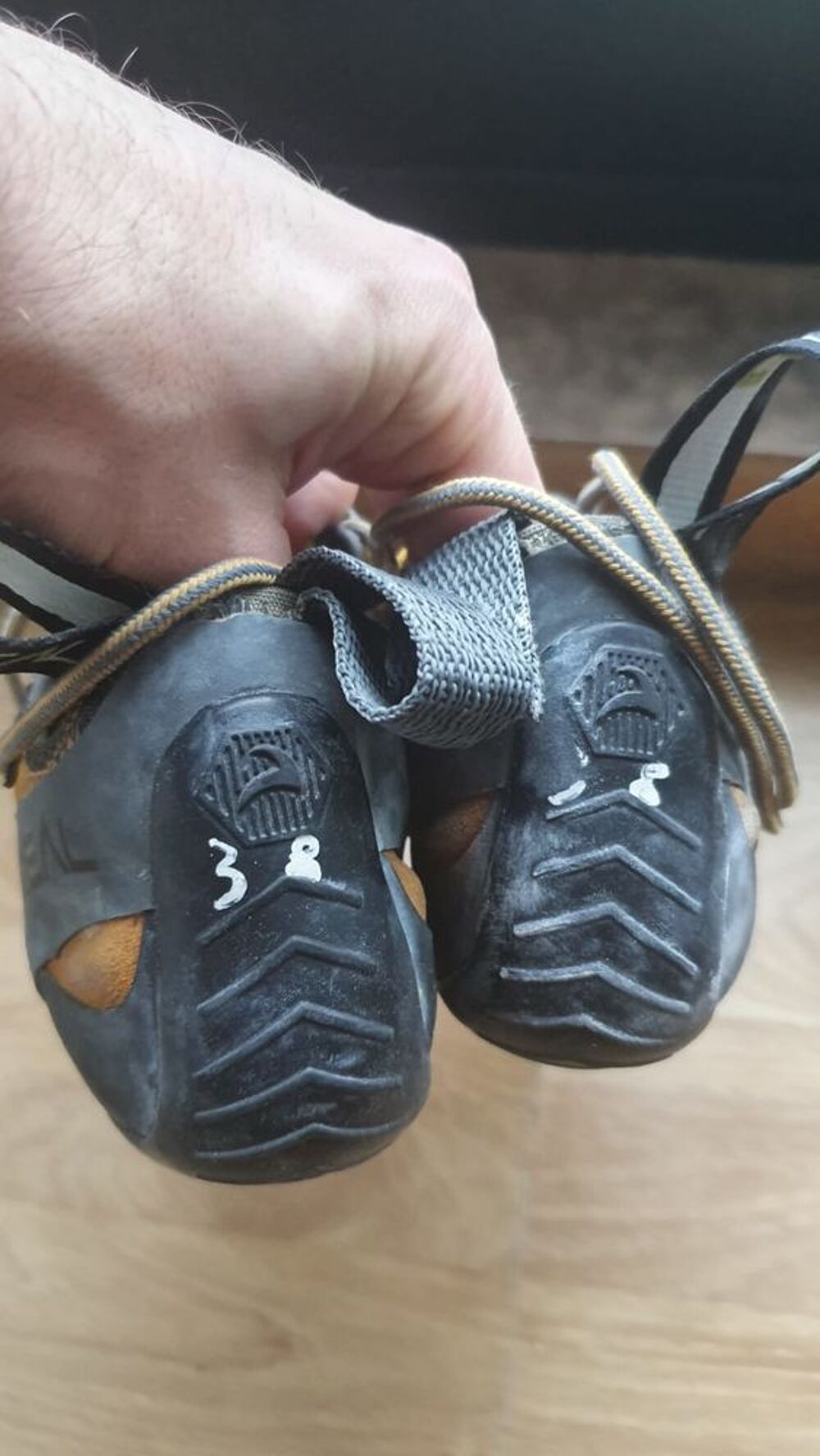 Chaussons d'escalade &agrave; lacets Bor&eacute;al en 38 Sports
