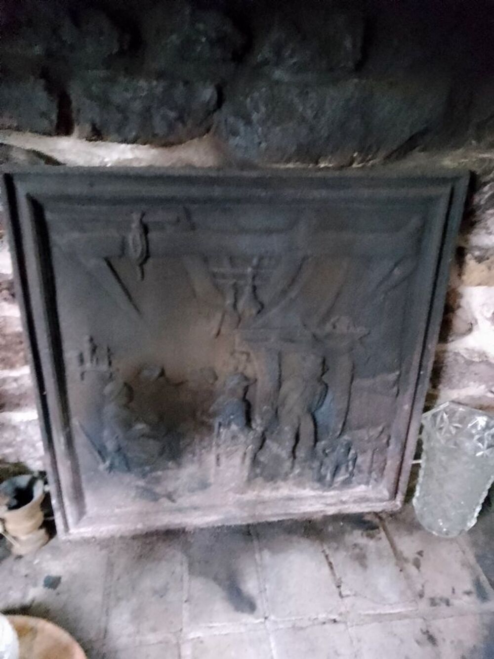 Ensemble pour chemin&eacute;e Décoration