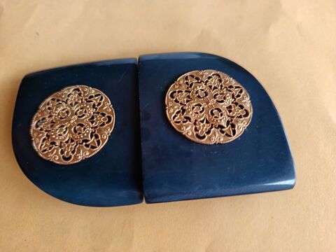 Fermoir de Prestige XXL  Motif Dor� en Relief  5 cm  -  N�5 32 Thonon-les-Bains (74)