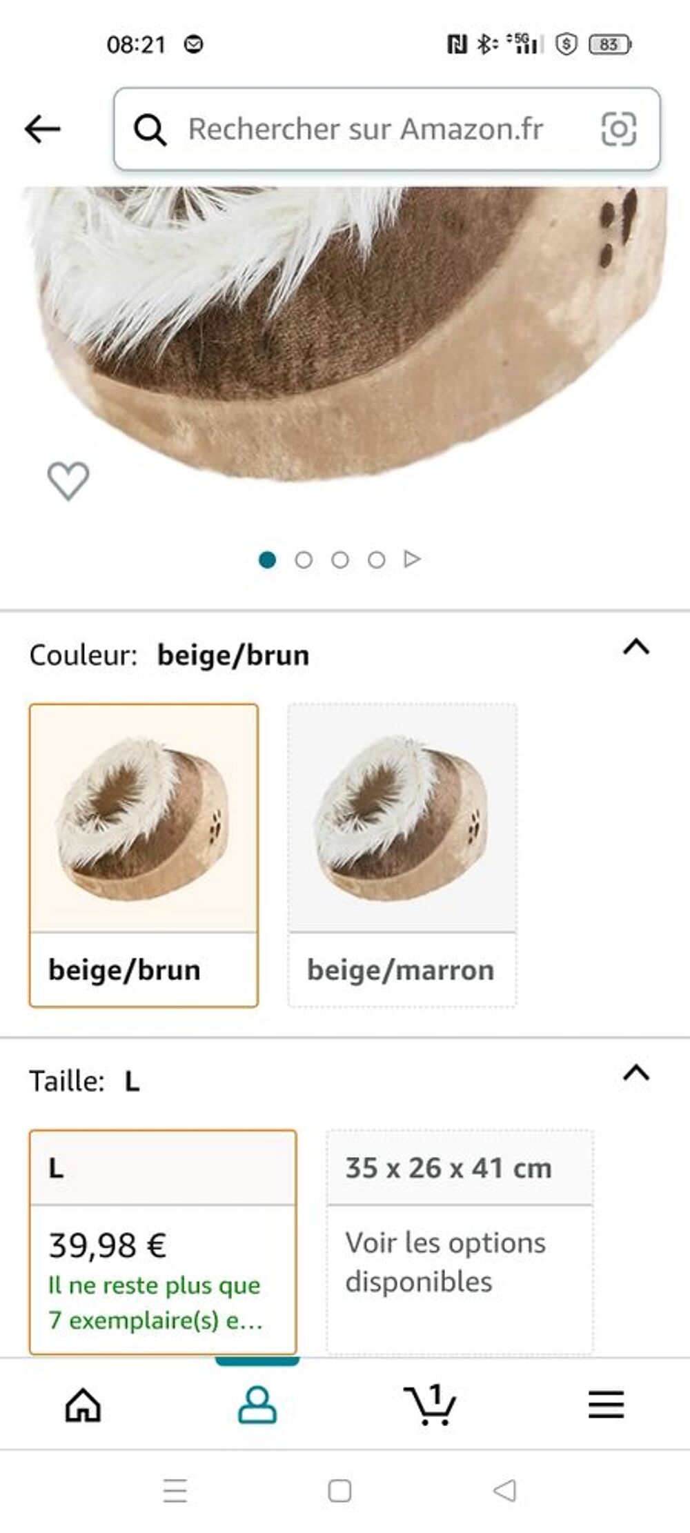 lit pour chat Meubles