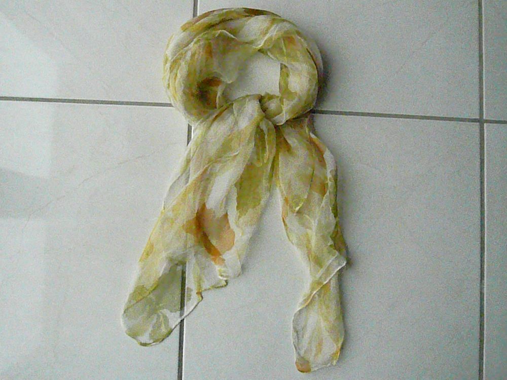 Foulard jaune Maroquinerie