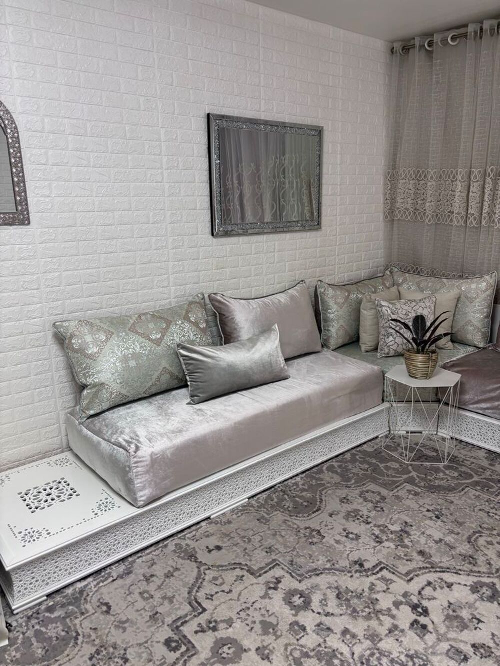 salon marocain entier Meubles