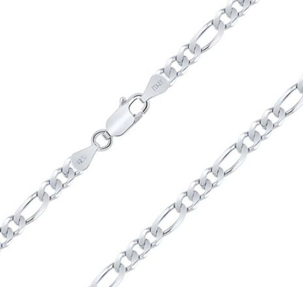 Cha&icirc;ne argent (925) maille "figaro"
45cm - 2.9mm -4.6g Bijoux et montres