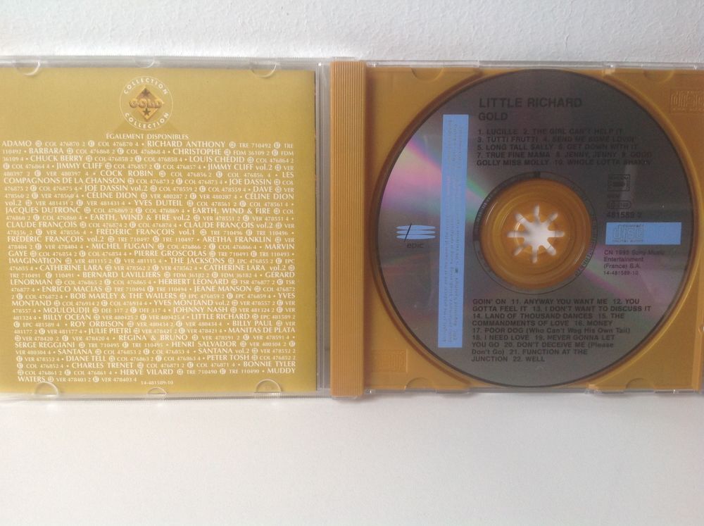 LITTLE RICHARD CD 22 TITRES Envoi Possible
CD et vinyles