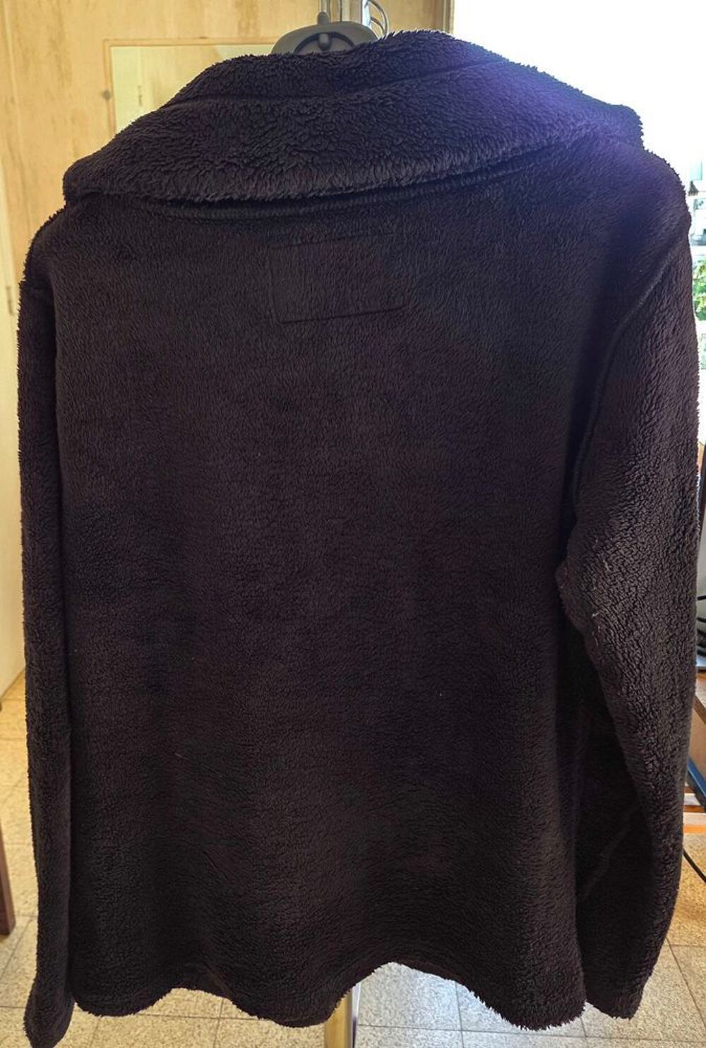 Veste polaire noire Nirvana Vêtements