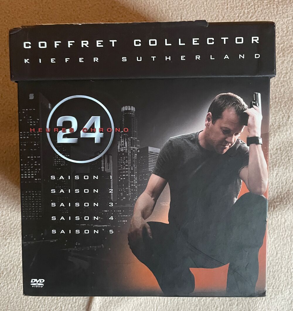 coffret DVD 24 H Chrono - 5 saisons - 50 % pour 5 articleS DVD et blu-ray