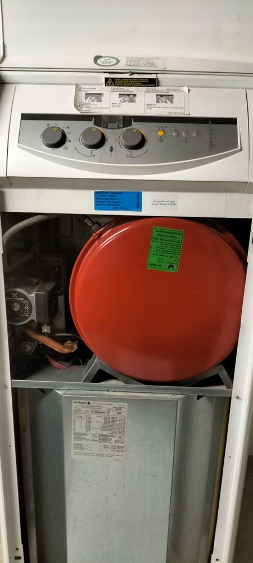 CHAUDIERE GAZ A CONDENSATION DE DIETRICH DTG 1300-25 ECONOX Bricolage
