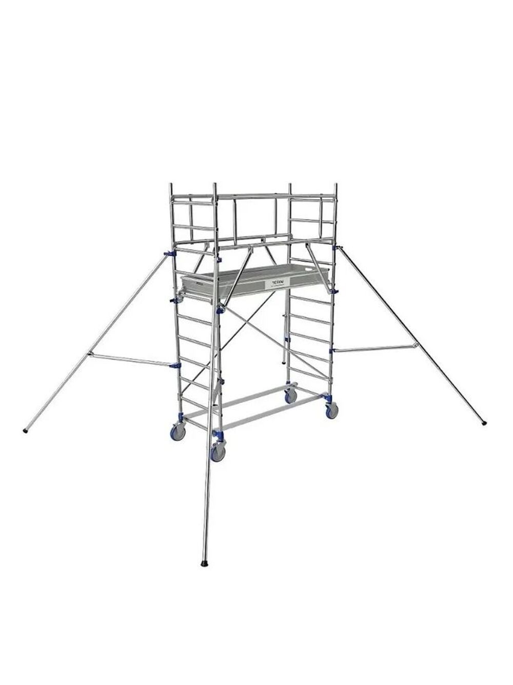 Echafaudage Totem complet, 1 plateau, hauteur de travail 4,8 Bricolage
