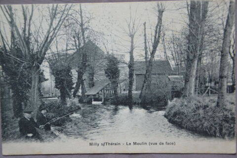 Carte postale ancienne MILLY SUR THERAIN 10 Bonnires (60)