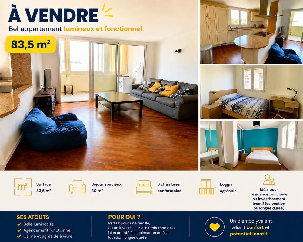 Vente Appartement MARECHAL JOFFRE / DANTON Le havre