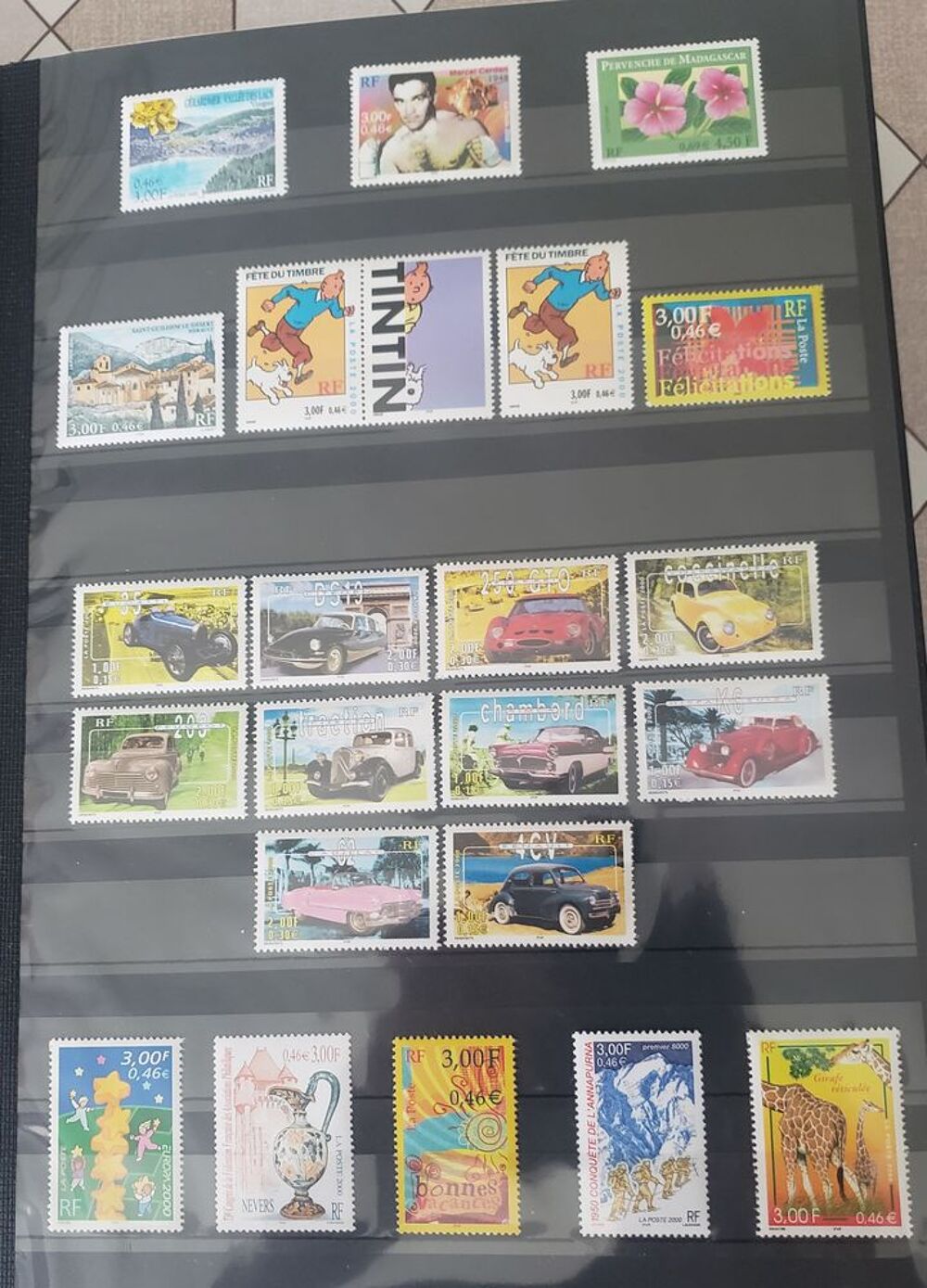 Timbres collections neufs** 