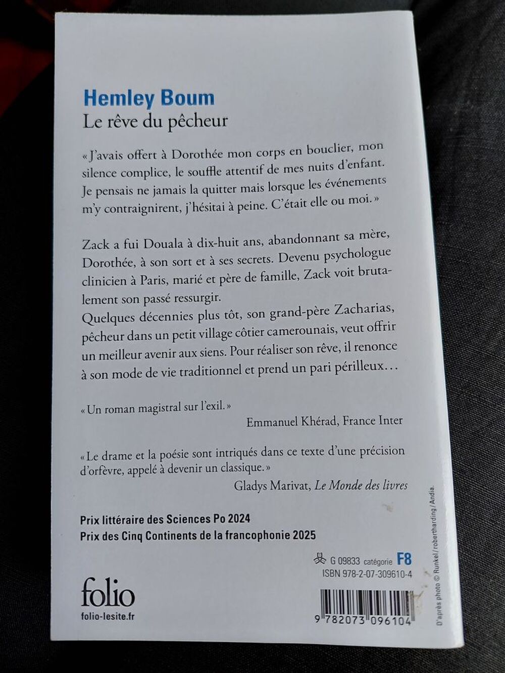 Le r&ecirc;ve du p&ecirc;cheur (Hemley Boum) neuf Livres et BD