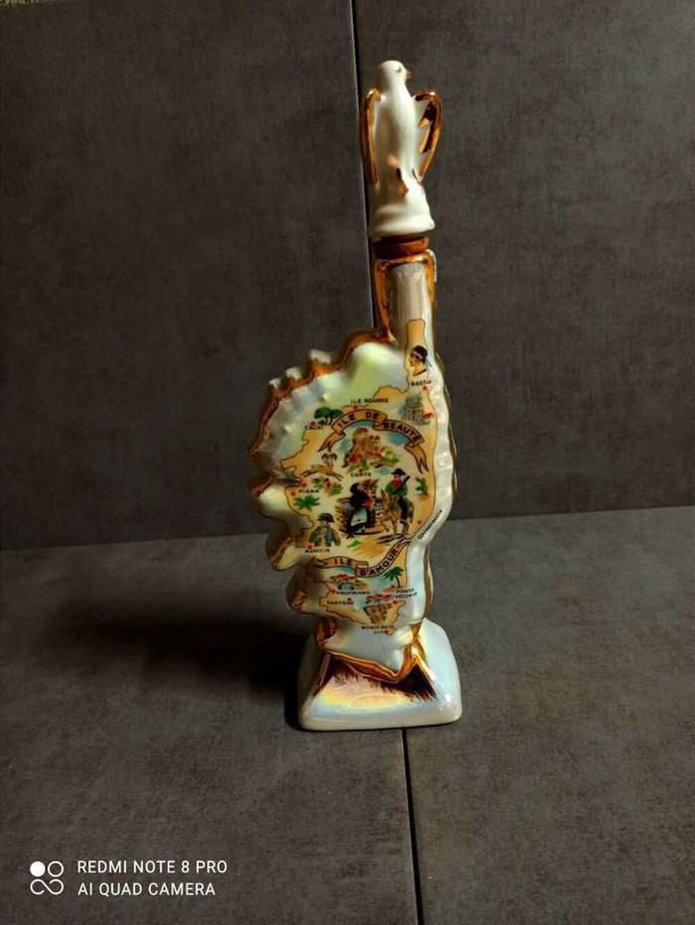 Bouteille / carafe en Porcelaine de France Décoration