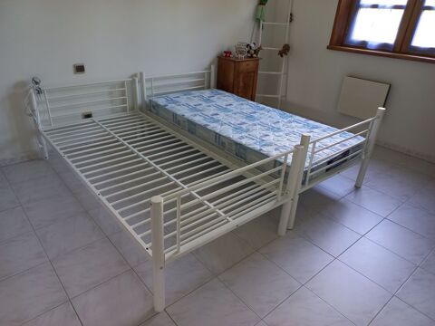 lits superposs blancs mtalliques. 100 Larra (31)