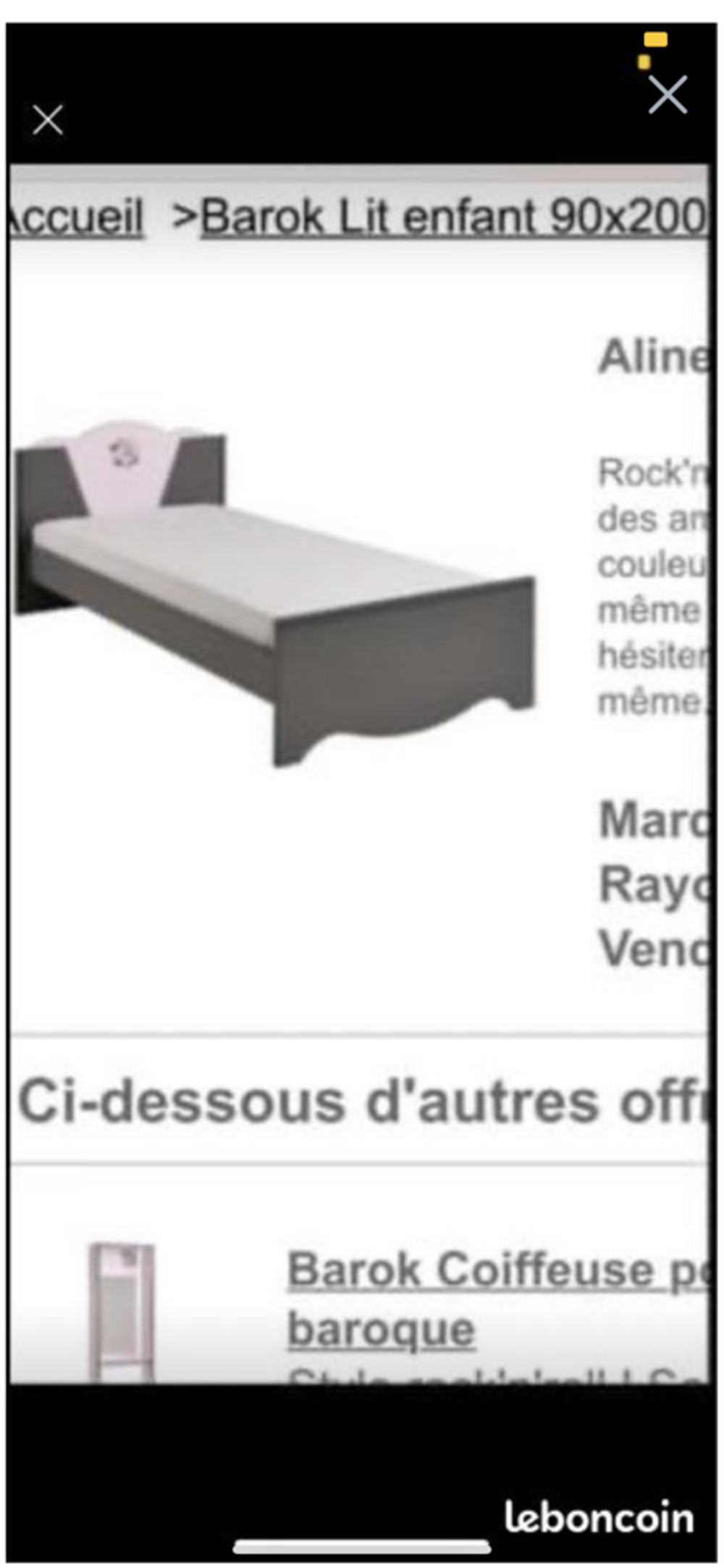Chambre fille Mobilier enfants