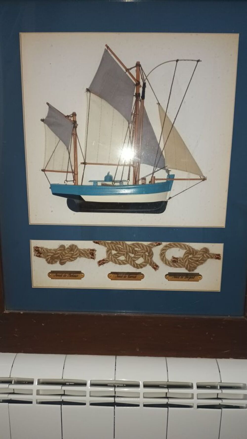 tableau de bateau et noeuds marin Décoration