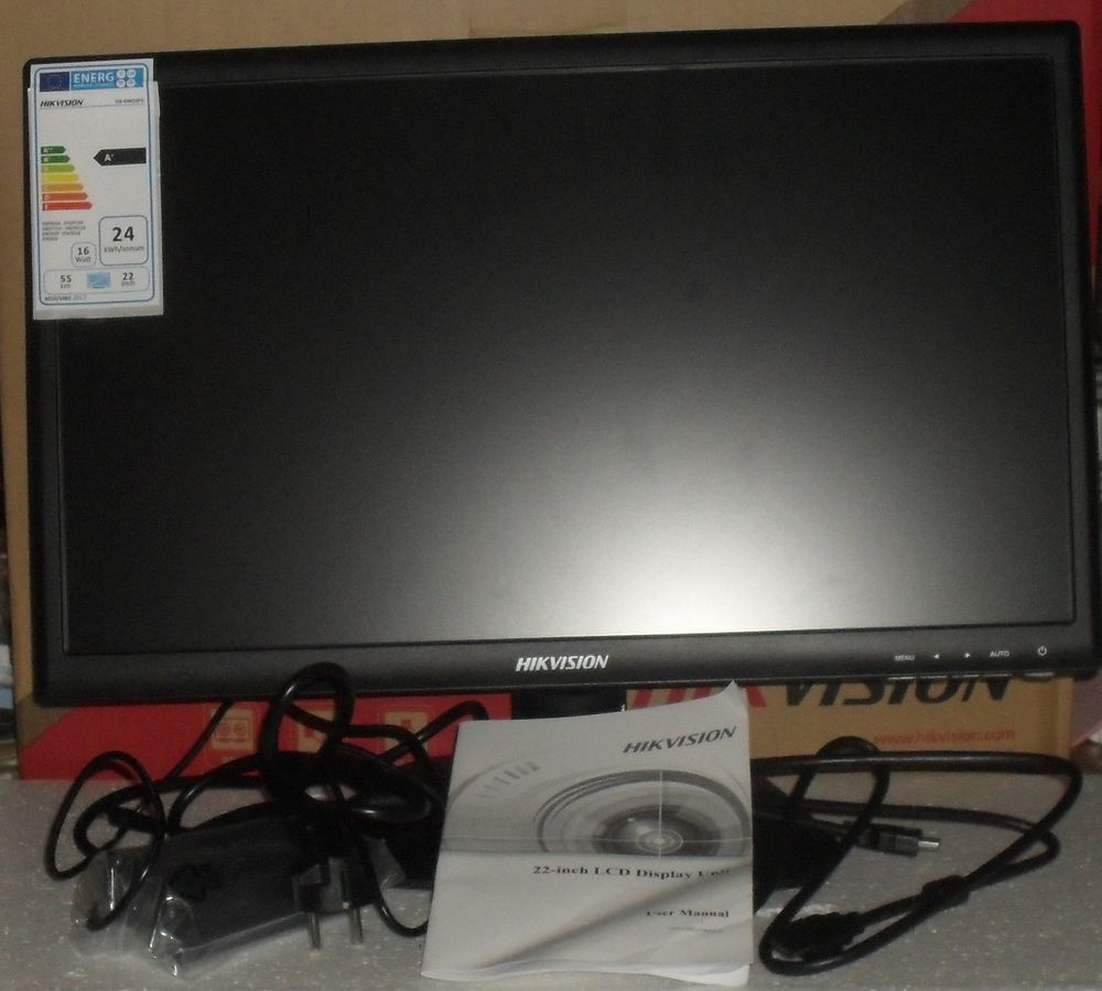 MONITOR Ecran ordinateur HIKVISION NEUF 21,5" Matériel informatique