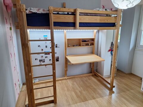 Lit enfant volutif multifonctionnel et modulable Woodland 650 Pouilly (57)