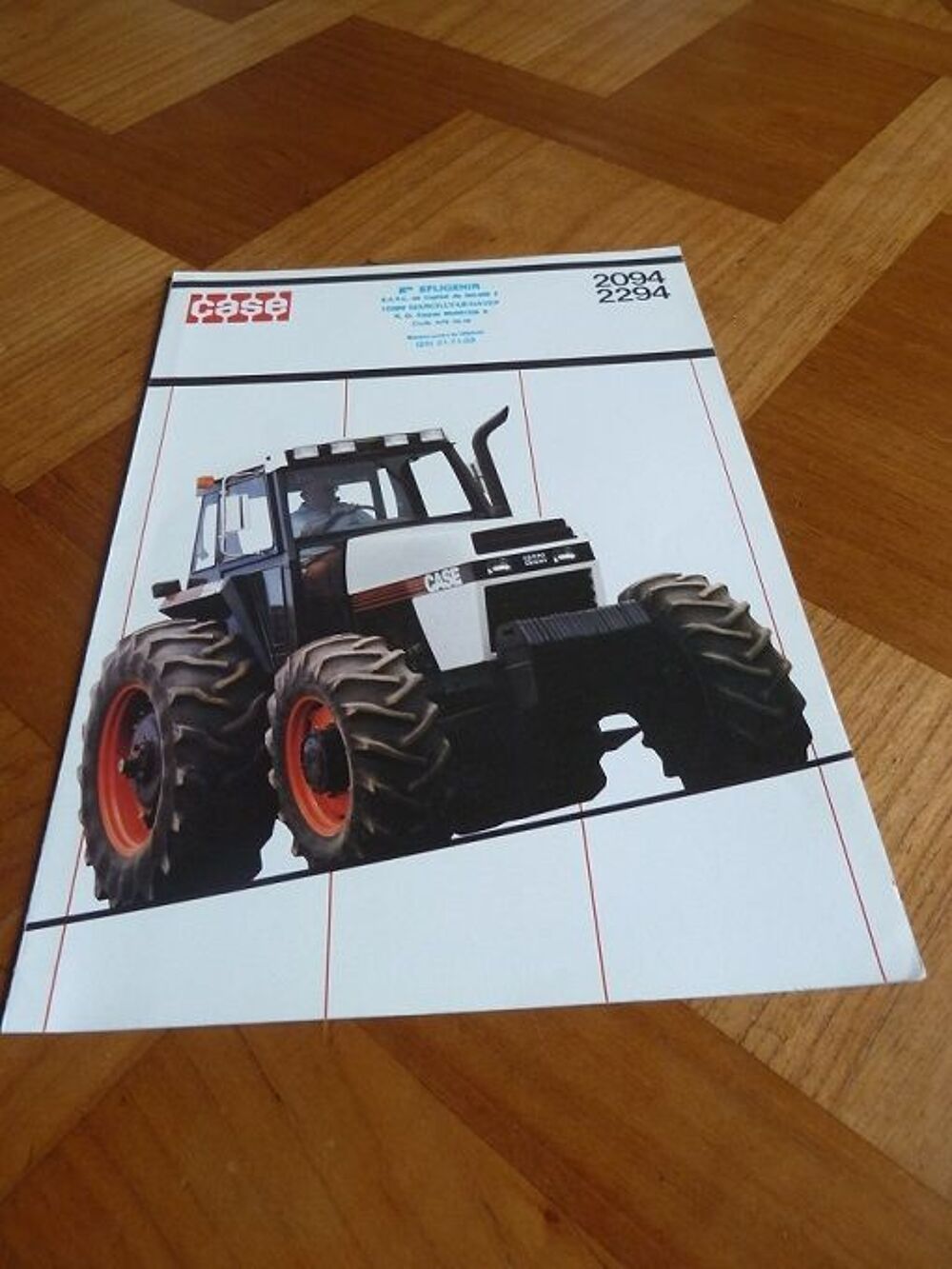 Prospectus tracteur CASE 2094 - 2294 