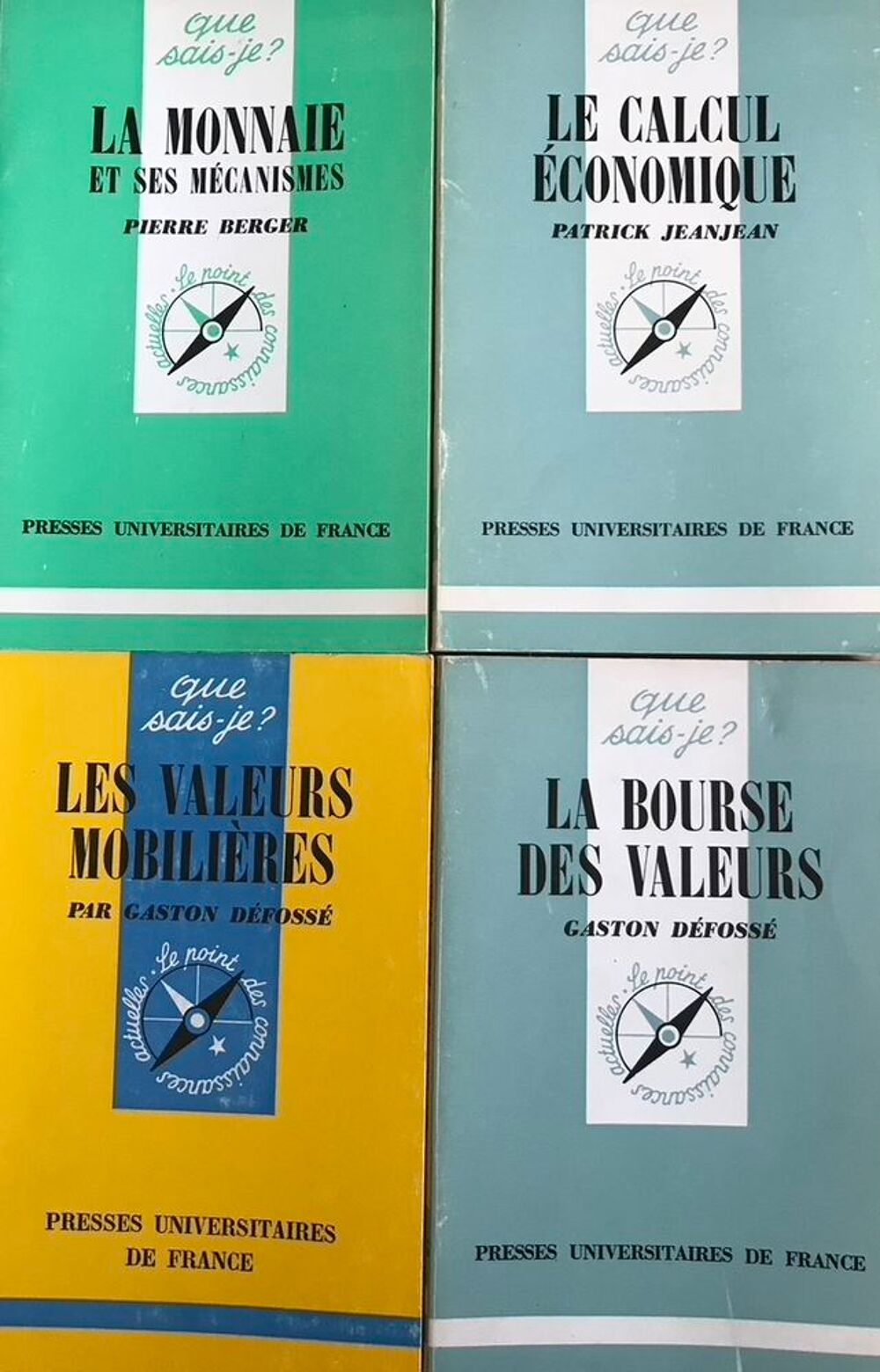 4 que sais-je Livres et BD