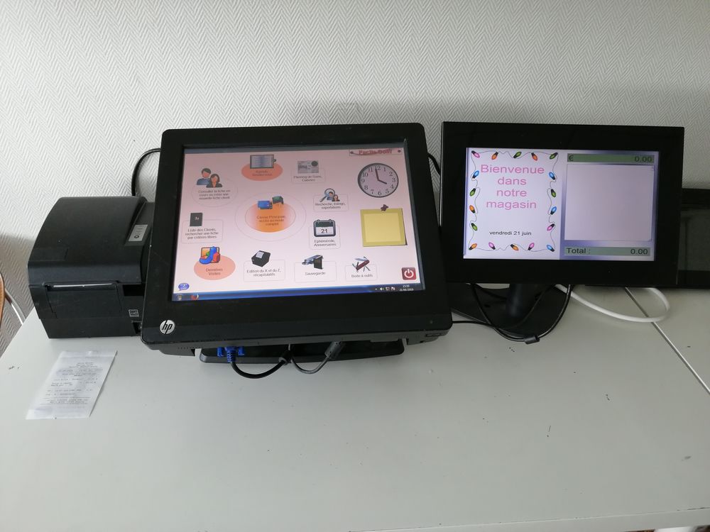 Caisse Enregistreuse Tactile Compl&egrave;te avec Logiciel Matériel informatique