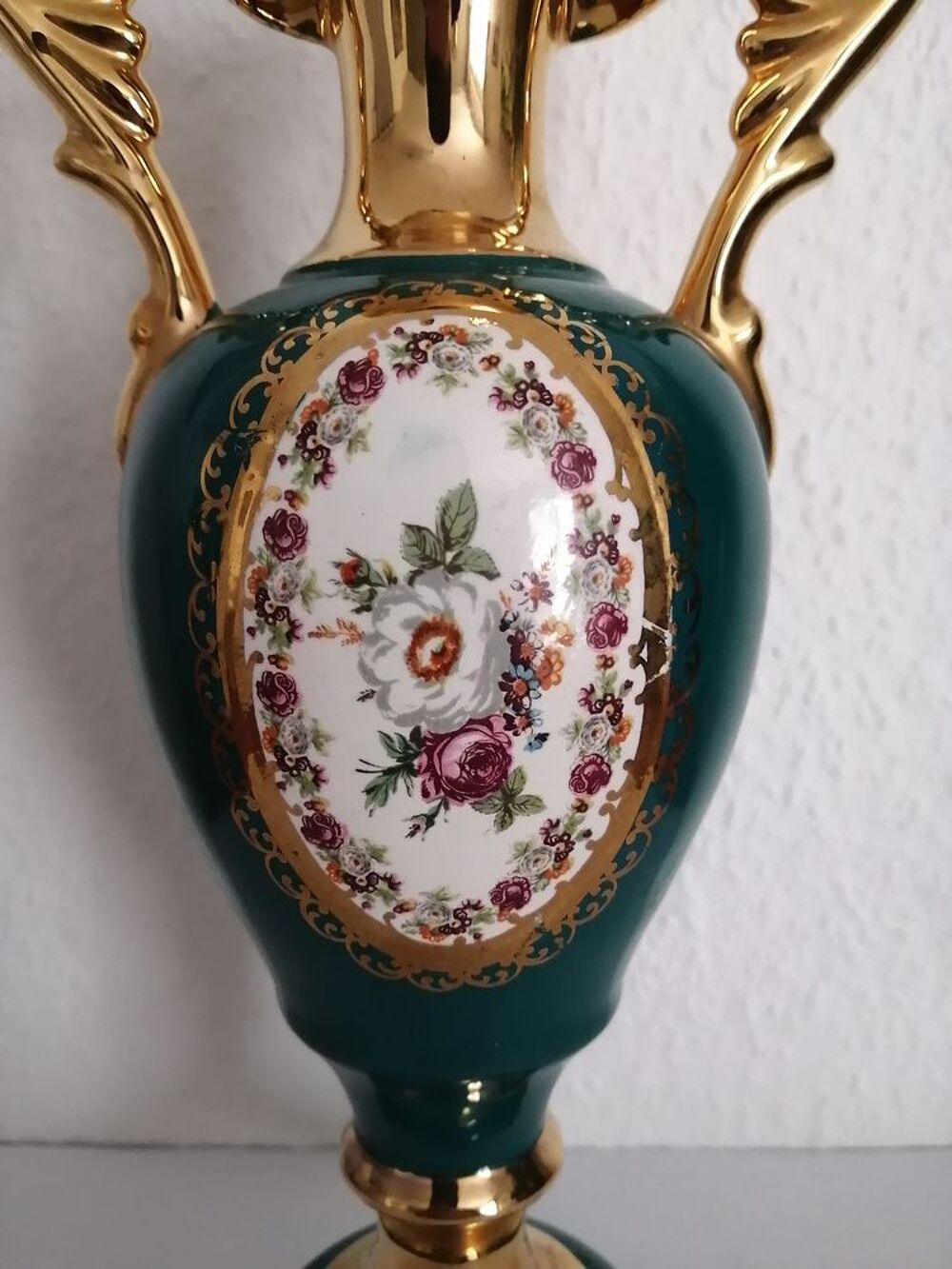Tr&egrave;s beau vase C.A.L en c&eacute;ramique Italienne Décoration