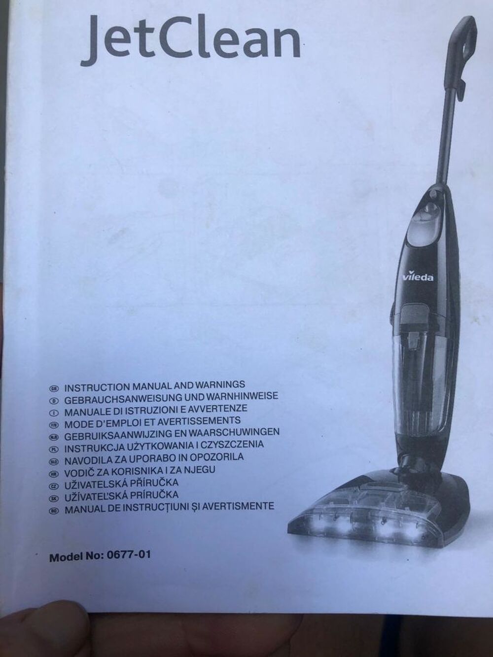 Vileda JetClean : l'Aspirateur Laveur 3en1
occasion unique Electroménager
