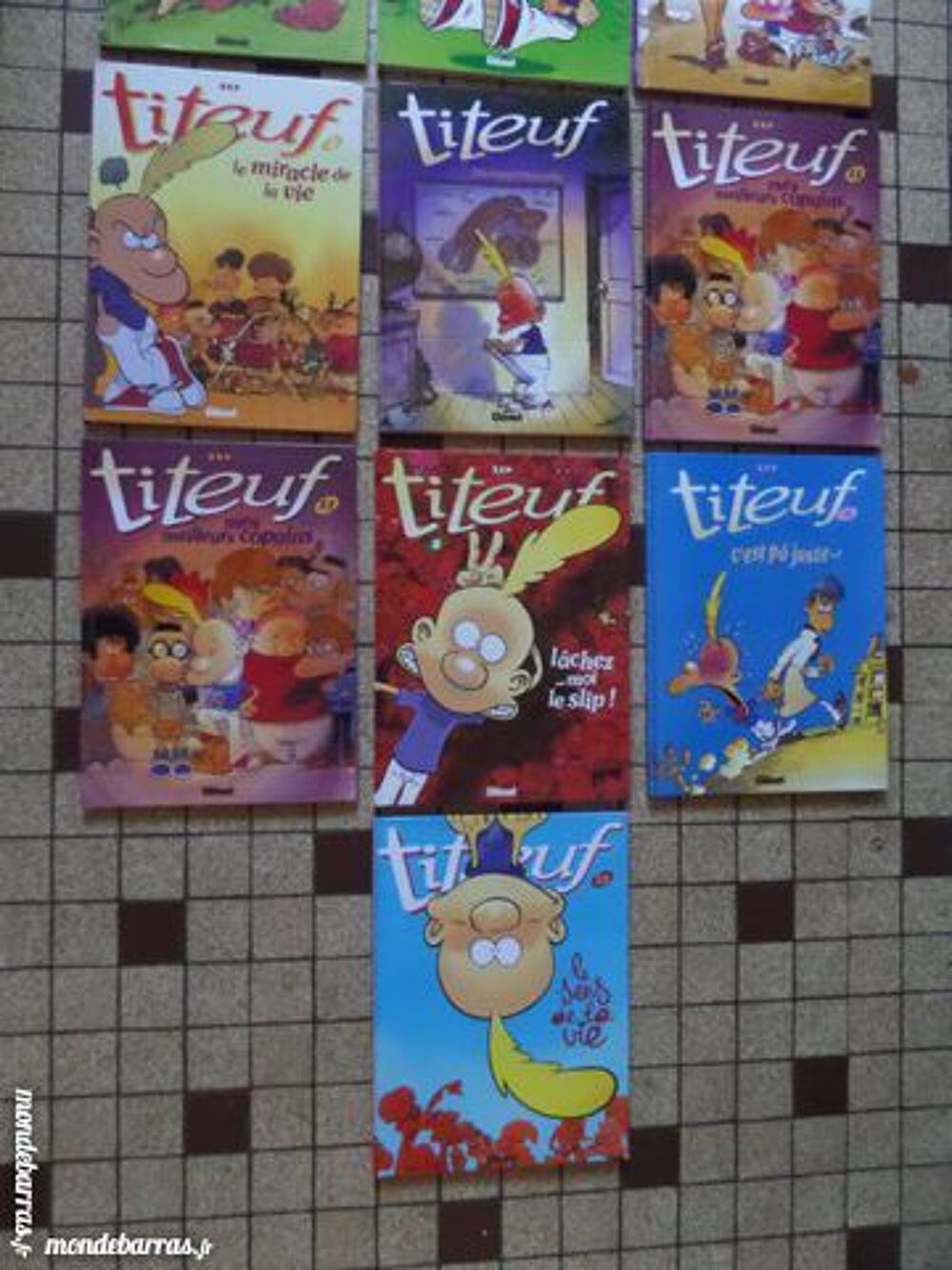 bandes dessin&eacute;es de TITEUF Livres et BD