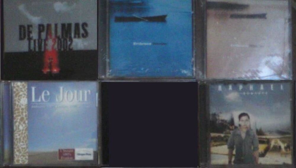 CD G&eacute;rald De Palmas, Raph&auml;el, Le Jour, Embrace
CD et vinyles