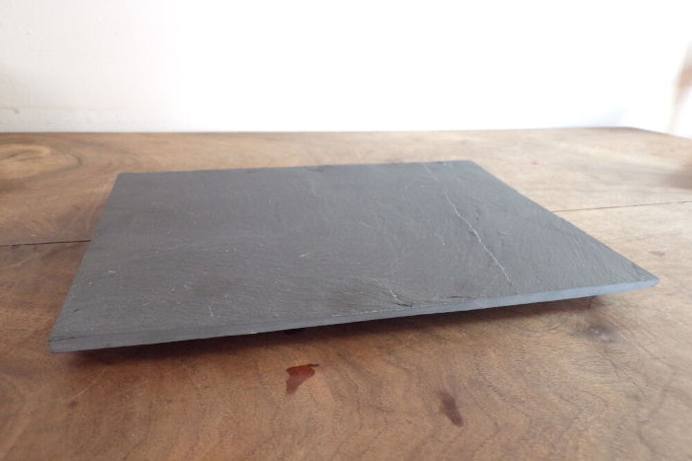 Plateau ardoise rectangulaire avec pieds Décoration