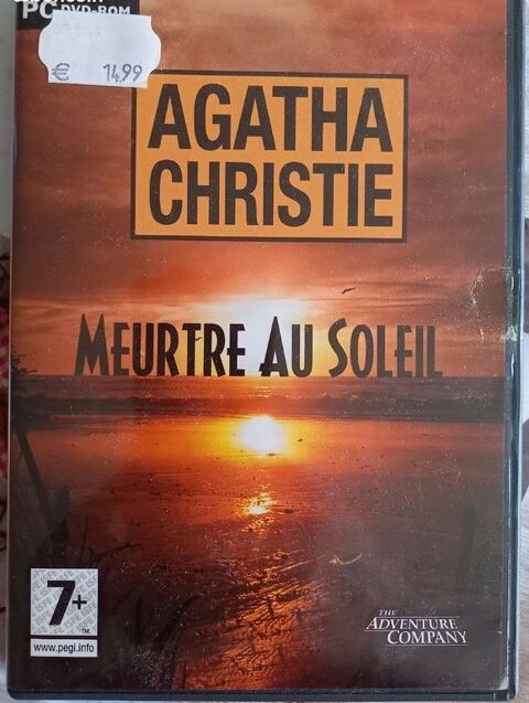 Jeux PC DVD-rom Meurtre au soleil, Agatha CHRISTIE 5 Colmar (68)