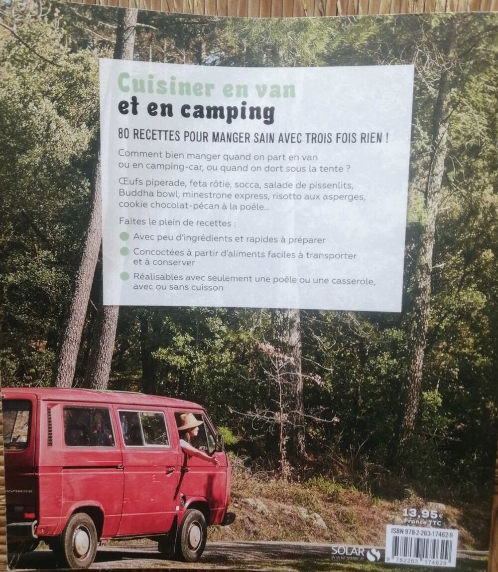 cuisiner en van et en camping Livres et BD