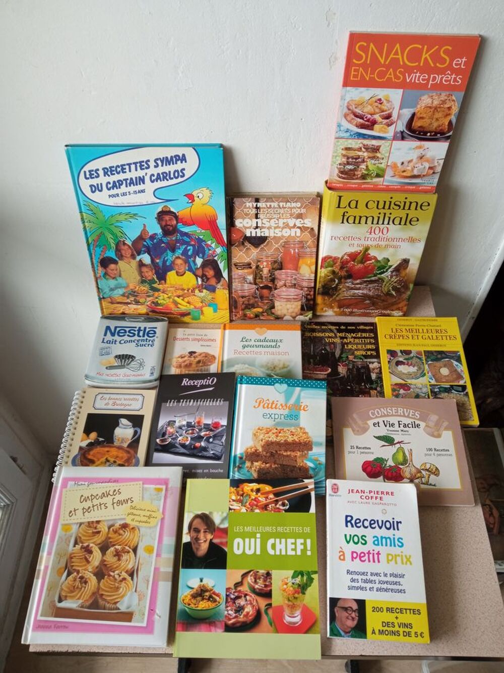 Lot 26 livres de cuisine Livres et BD