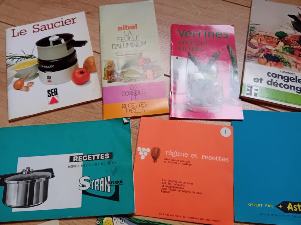 Collection int&eacute;grale de La cuisine de A &agrave; Z (vintage 1970) Cuisine