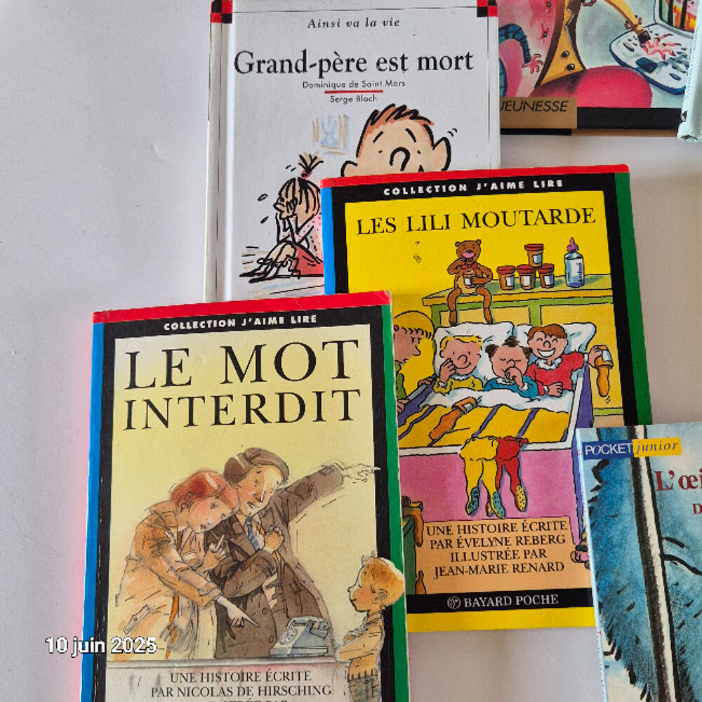 Lot de 7 livres pour enfants de 6 &agrave; 8 ans, Livres et BD