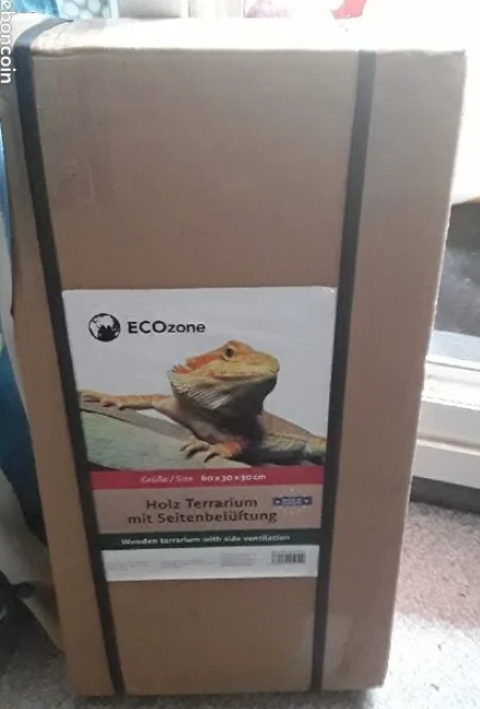 Terrarium Bois ECOzone NEUF 60x30x30 - Reptiles
80 84200 Carpentras