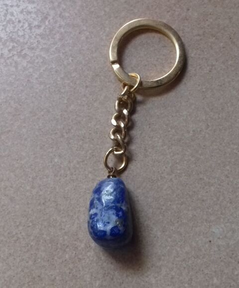 PORTE-CLEFS en PIERRE LAPIS LAZULI 12 Boucau (64)